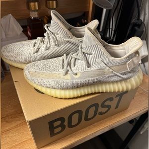 Mens Adidas Yeezy 350 Static Non-reflective